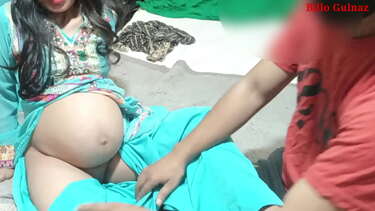 प्रेग्नेंट मुस्लिम पड़ोसन की चुदाई